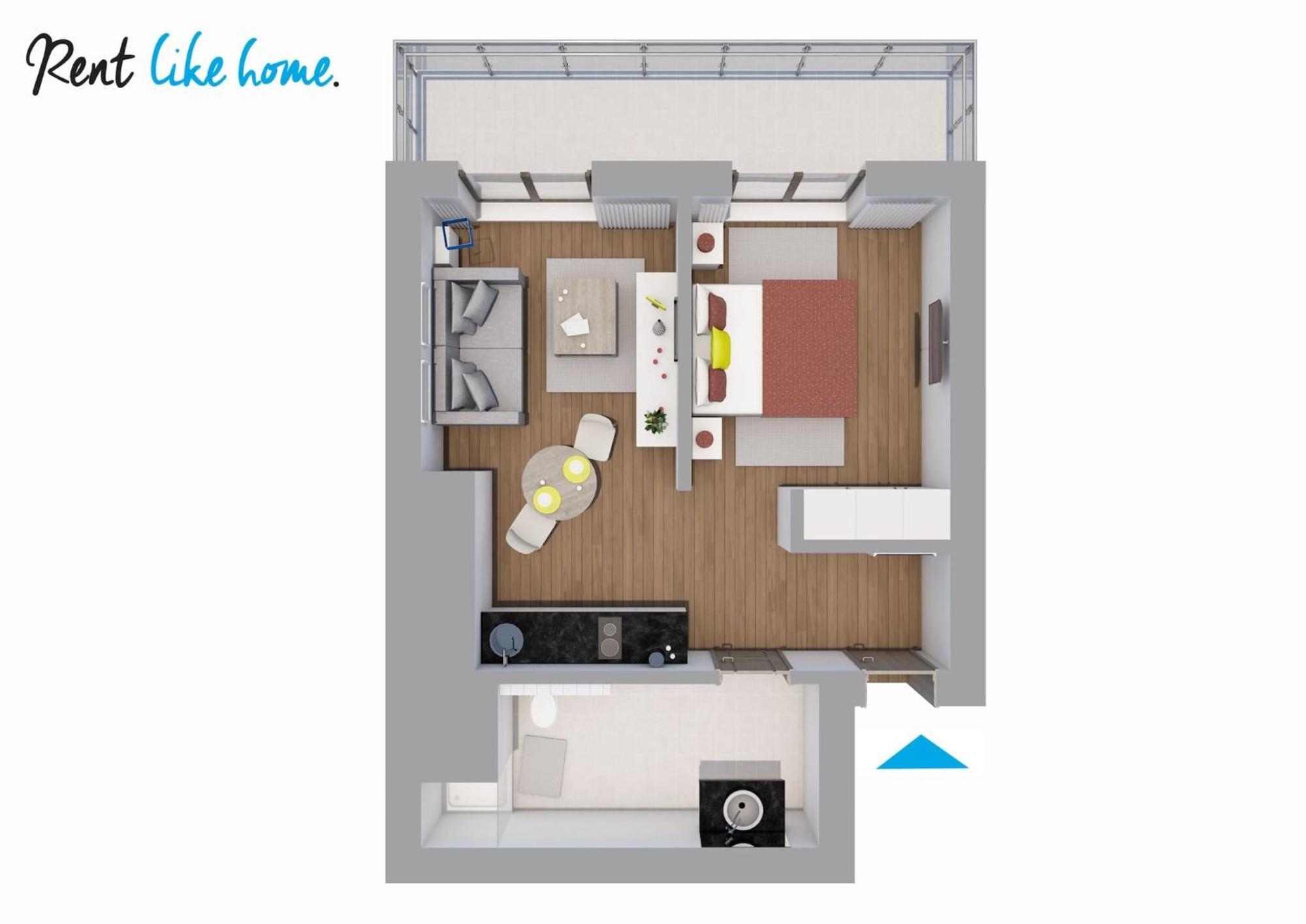 Rent Like Home - Oxygen Wronia 45 II Varsóvia Exterior foto